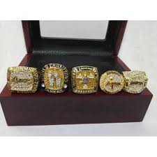 Custom Kobe Bryant Los Angeles Lakers 5 Replica Nba World Championship Rings Brought To You By A Championship Rings Nba Championship Rings Basketball Jewelry