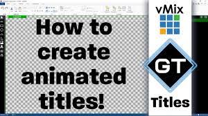 See full list on streamgeeks.us Vmix Gt Title Designer How To Create Animated Titles Youtube