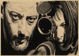 Duvar çıkartmaları Leon profesyonel Vintage film posteri Retro Poster duvar  Pared karşılaştırıldı ev dekor dekorasyon