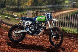 Custom vintage dirt bikes