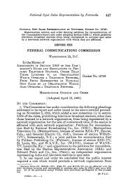 FCC Reports, Volume 28, January 15, 1960 to July 8, 1960 - Page 447 - UNT  Digital Library