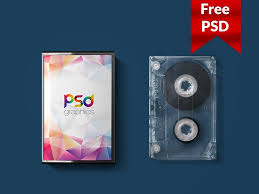 Download Freebie Audio Cassette Cover Mockup Free Psd Mockup Free Psd Free Mockup Free Psd