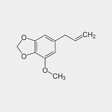 Myristicin Is A Phenylpropene A Natural Organic Compound Present In Small Amounts In The Essential Oil Of Nutmeg A Chemistry Organic Chemistry Biochemistry