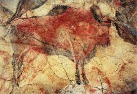 Wing or leg bone of a bird (a bird of prey or wader) cut in. Altamira Cave Paintings Cave Paintings Prehistoric Painting Prehistoric Art