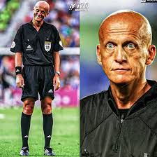 🚨DID YOU KNOW: The legendary referee Pierluigi Collina: ◾️ The only  referee who had the VAR in his eyes. 😅 ◾️ This referee could communicate  in 4 languages