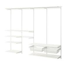 Boaxel 4 Sections White 95 1 4x15 3 4x79 Order Here Ikea Closet Renovation Wardrobe Shelving Ikea