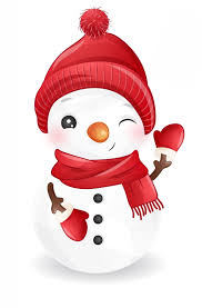 Panel maskotkowy Bałwan 30x40cm