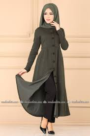 Baliksirti Desenli Kap 6027ub139 Haki Moda Stilleri Dress Up The Dress