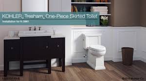 tresham one piece skirted toilet