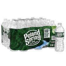 The conversion factor from fluid ounces to milliliters is 29.5735296875. Poland Spring Brand 100 Natural Spring Water 24pk 16 9 Fl Oz Bottles Target