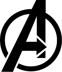 Iconos de línea de logotipos, ilustración vectorial. File Symbol From Marvel S The Avengers Logo Svg Wikimedia Commons