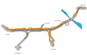 Underground highway in southern stockholm, sweden. Veckans Trafik 3 9 December Trafiken Nu Stockholm