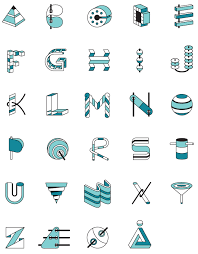 Here we go, beautiful letters and typefaces for your inspiration. Typographic Illustration 3d Alphabet Bureau Of Betterment