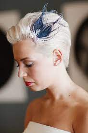 Something Blue Short Wedding Hair Hair Styles 2014 Short Bridal Hair