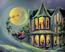 Vincent Fleming fantasy paintings exhibited in art collection Friday,  Saturday