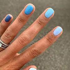 We will change your mindset and you won't be able to say no to these royal blue nail designs. Everything You Need To Re Create The Buzzy Gradient Nail Art Trend From Instagram Dipped Nails Powder Nails Short Acrylic Nails