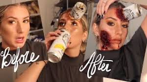 White Claw Halloween Makeup Exists, And It's Gory