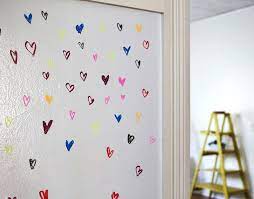 On the side, list the names of everyone in your family. Try This Paint A Wall With Dry Erase Paint A Beautiful Mess
