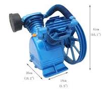 Double Cylinder Air Compressor Pump Head of Air Compressing Engine Double  Stage Machine