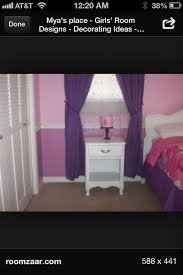 Toddler Girl Room Dark Purple On Bottom Super Light Purple On Top Girls Room Paint Pink Girl Room Purple Kids Rooms