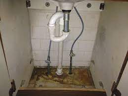 Cut one hole for each valve emerging from the floor. Replacing The Bathroom Sink Part 1 A Farmhouse Reborn