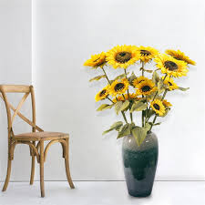 Shop for red sunflower wall art from the world's greatest living artists. K 1035 Factory Artificial Silk Flower Sunflower For Wedding Car Decor Buy Artificial Red Sunflower Artificial Sunflower Head Sunflower Car Flower Product On Alibaba Com