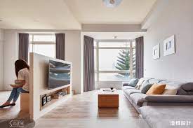 守護綠樹遇上微笑色彩灌溉家的愉悅生命力 設計家searchome home living room room divider walls living room tv unit designs