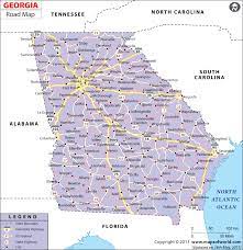 Check spelling or type a new query. Road Map Of Georgia Displaying The National Highways Major Roads And Much More Georgia Map Usa Map Map