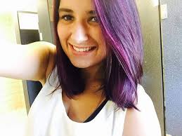 Love me some purple/blackberry hair!! Hannah Grippo 💜