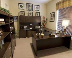 Fashion an office space that inspires your best work. Creating Your Perfect Home Office Male Office Decor Work Office Decor Business Office Decor