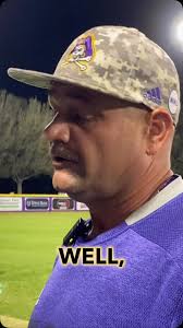 WATCH: ECU Baseball reliever Ethan Young, full gas even in the postgame.