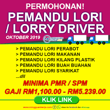 Pemandu lori, truck driver, pemandu lori 1 tan and more on indeed.com. Mohon Senarai Jawatan Kosong Pemandu Lori Di Pelbagai Syarikat Oktober 2019