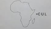 How to draw map of south africa. How To Draw Map Of Africa Africa Map Youtube