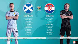 Premier league championship scottish premiership european teams. Pes 2021 Scotland Vs Croatia Group D Uefa Euro Full Match All Goals Hd Gameplay Pc Youtube
