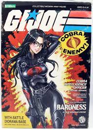 R exclusive, only available at toys r us canada. G I Joe Kotobukiya Bishoujo Statue Baroness Cobra Intelligence Officer