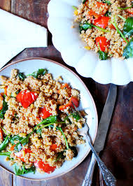 Stir, cover the bowl and leave to stand for 10 mins. Sundried Tomato Roast Pepper Quinoa