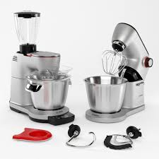 Food Processors Bosch Optimum 3d Model In 2020 Food Processor Recipes 3d Model Modern Kitchen Interiors