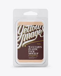 Download Download Wax Tarts Plastic Pack Psd Mockup Front Viewtemplate Free Psd Mockups Templates Mockup Free Psd Packaging Mockup