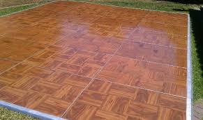 All parquet solid hardwood can be shipped to your home, even delivered to you from your local home depot. Wooden Dance Floor Rental Br Party Rental Serving Greater Los Angeles