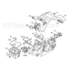 Stihl Ms 180 Chainsaw Ms180c B D Parts Diagram Air Filter