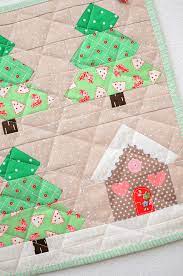 Find great deals on ebay for christmas trees shops. Gingerbread Forest Christmas Mini Quilt Tutorial A Fun Pattern Add On Ellis Higgs