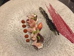 Niki nakayama of n/naka · abalone pasta · sushi · bamboo rice · steamed crab head · freshwater eel risotto. N Naka Los Angeles Live Love Laugh Food