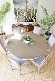 Refinish white oak dining table and chairs. Driftwood Refinished Veneer Tabletop Sand And Sisal