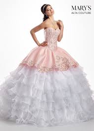 Two Piece Ruffled Charro Quinceanera Dress By Alta Couture Mq3026 Quincenera Dresses Ball Gowns Quinceanera Dresses