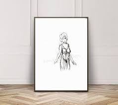 Foxtrot Dancer Drawing Original Hand Drawing Carbon Illustration Sketch Print For Frame Wall Art Art Wall Gallery Made I Dancer Drawing Art Wall Drawings