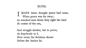 I Many Times Thought Peace Had Come Emily Dickinson Emily Dickinson Thoughts Dickinson