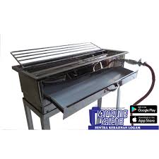 Kenop putar untuk kontrol suhu,1600 w big power, perilaku. Panggangan Sate Gas Shopee Indonesia