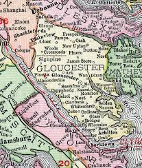 Gloucester County Virginia Map 1911 Rand Mcnally Achilles Hayes Store Roanes Zanoni Wicomico Roanes Clements Whar County Map Virginia Map Gloucester
