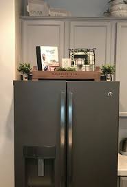 37 Creative Ways Kitchen Decor Apartment Cute 44 Akkrab Com Farmhouse Kitchen Decor Fridge Decor Kitchen Cabinets Decor