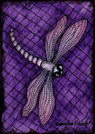 Black And Purple Dragonfly Purple Dragonfly By Karen Anne Brady Repinned 091413tlk With Images Dragonfly Purple Color Purple Love